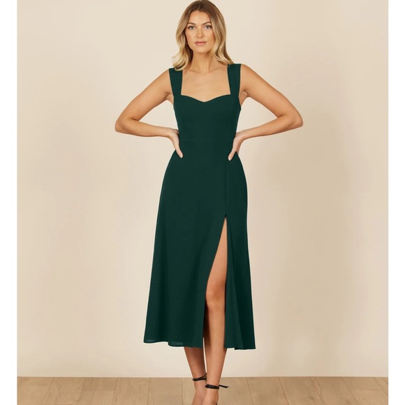 Park & Fifth Dresses & Skirts - Beautiful hunter green dress